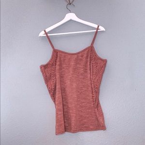 VENUS flower lace on sides tank!